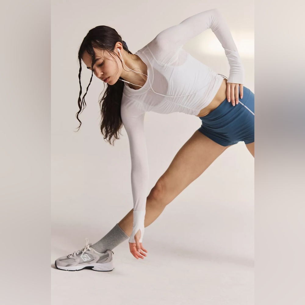 FP Movement by Free People Tempo Ruched Long Sleeve - Picture 3 of 8